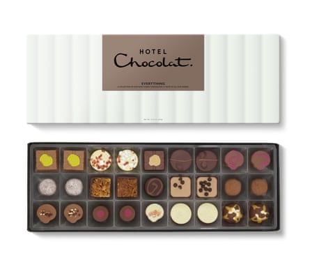 Hotel Chocolat selection box