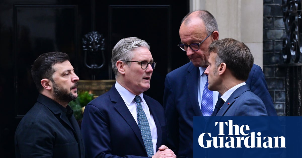 Zelenskyy meets European leaders in London for talks on ending Ukraine war