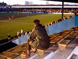 #51The Lone Huddersfield Town SupporterHuddersfield Town at Southend UnitedRoots Hall1991