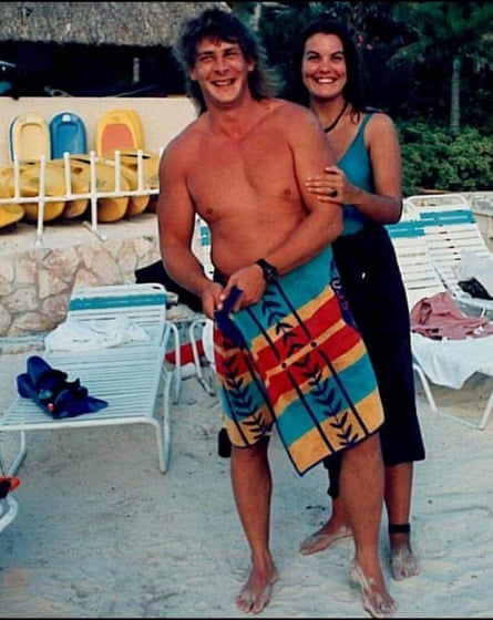 Dave and Barbara in Cancún, Mexico in 1992