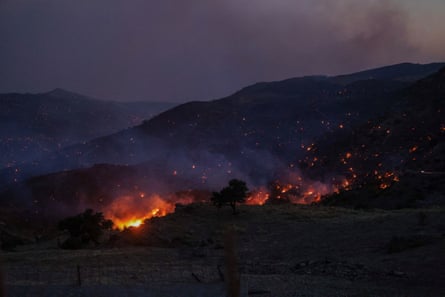 Wildfires on the Greek island of Crete have claimed the lives of two firefighters, with another killed tackling blazes in the south of the mainland.