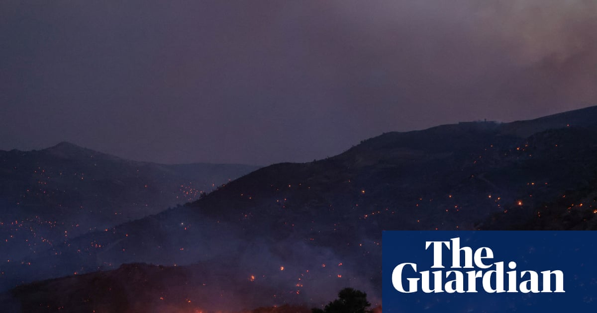Firefighters race to extinguish blazes across EU as fire weather breaks records