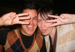 Kirsty Brown and Christian Moruga in 2000