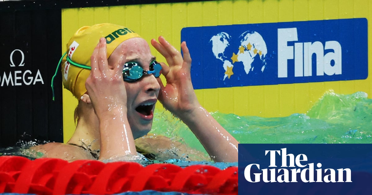 Mollie Oâ€™Callaghan and Zac Stubblety-Cook strike gold for Australia at swim worlds