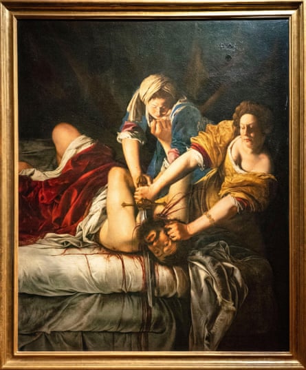 The paintingJudith Slaying Holofernes by Artemisia Gentileschi.