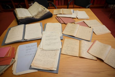 Notebooks containing transcriptions made by genealogists and historians of the 19th-century census before it was destroyed by fire in 1922.