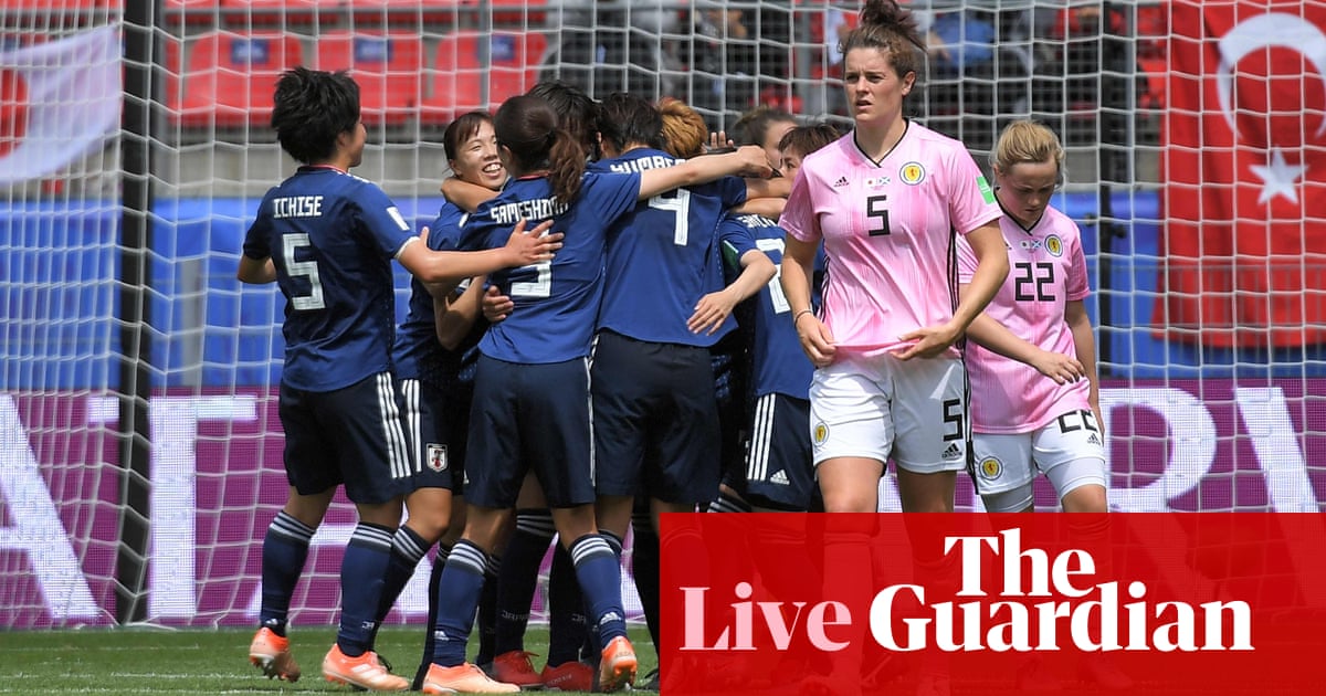 Japan v Scotland: Women's World Cup 2019 – live ... Japan v Scotland: Women's World Cup 2019 – live ... - 1200 x 630 jpeg 152kB
