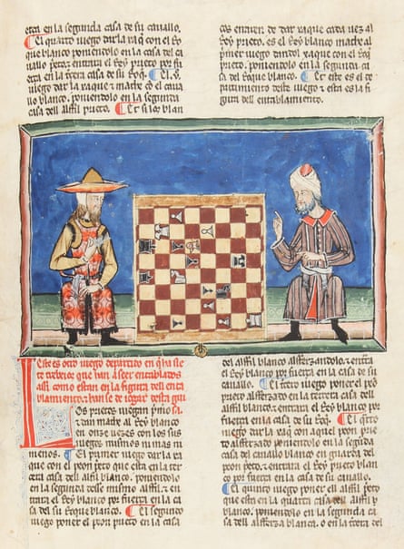 A Jewish chess player playing against a Muslim chess player