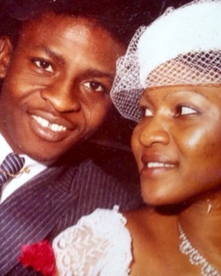Ify and Joseph Sr on their wedding day in 1983.
