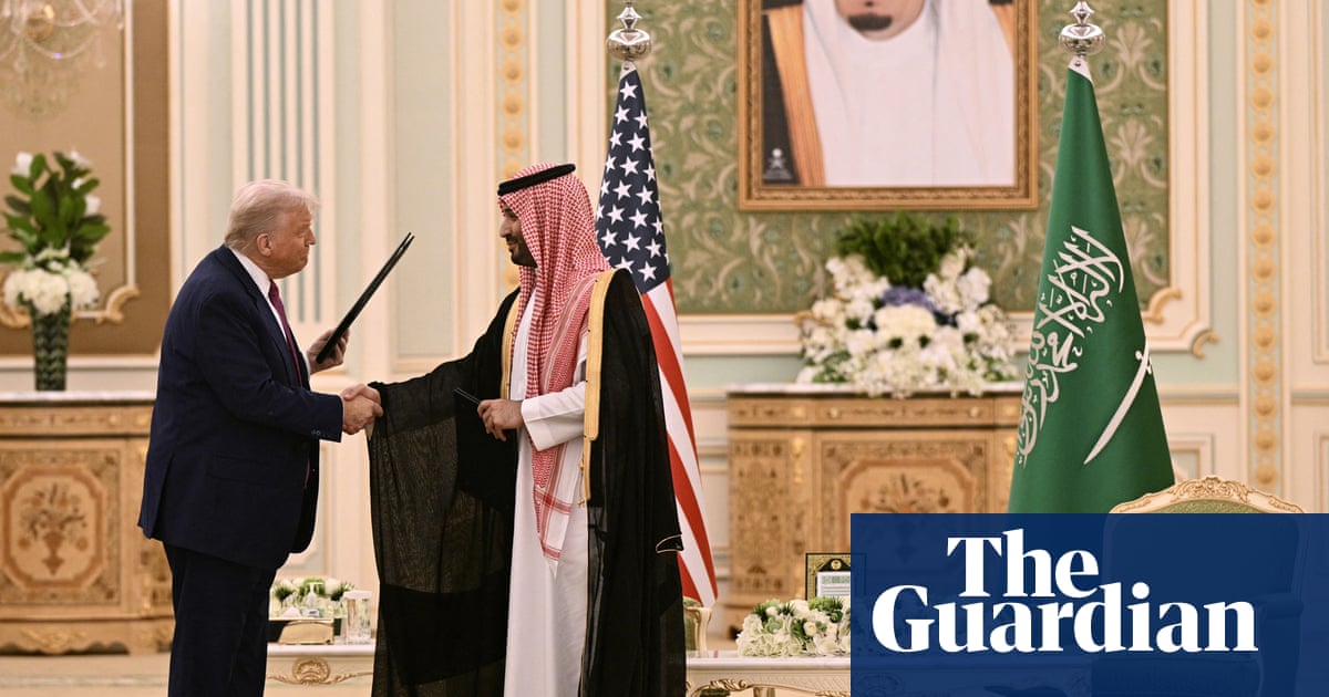 US and Saudi Arabia sign $142bn arms deal as Trump to meet Syrian leader
