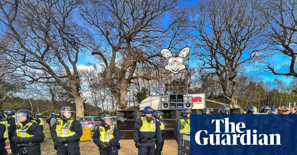 ‘The party was chilled until police sent in the riot squad’: when a Dorset free rave turned violent