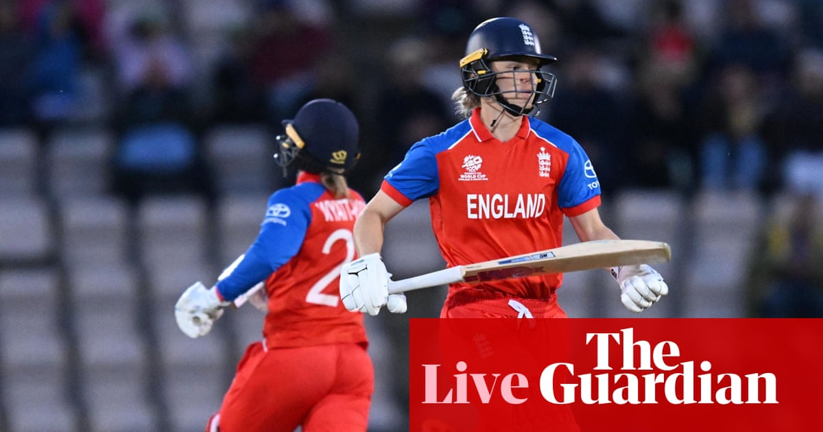 England v Ireland: Women’s T20 Cricket World Cup 2026 – live