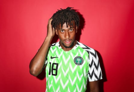 Alex Iwobi did not make much of an impact for Nigeria.