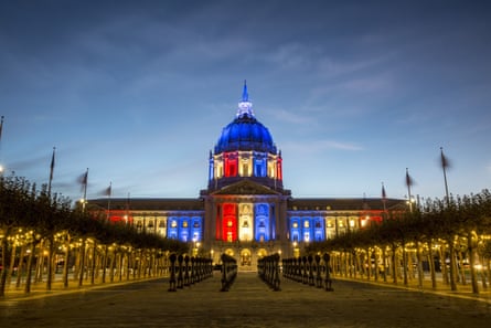 San Francisco city hall. Kamala Harris got her start in the city’s political world.