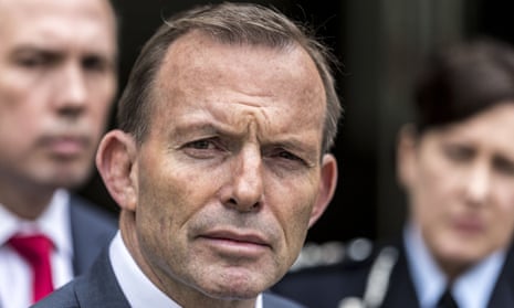Tony Abbott in Brisbane on Sunday