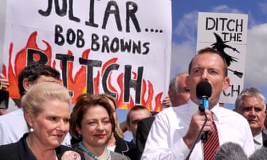 Tony Abbott carbon tax rally