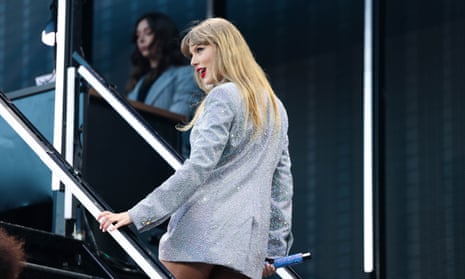 A record-breaking crowd of 96,000 people joined Taylor Swift at the MCG in Melbourne for the first Eras tour show in Australia and her biggest concert ever.