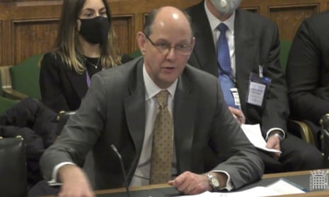 Sir Philip Barton gives evidence to MPs