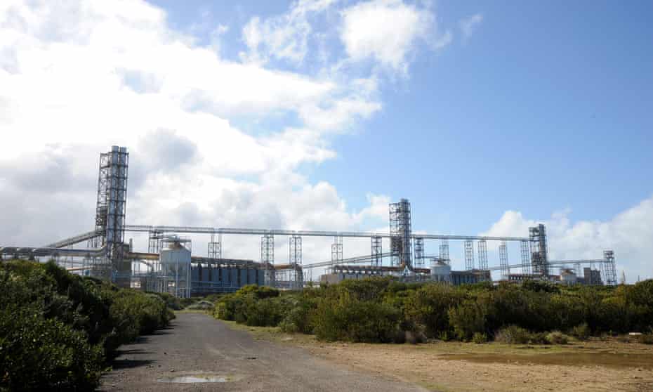 The Alcoa smelter in Portland