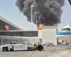 Houthis claim attack on Riyadh airport as airlines suspend flights to Saudi capital