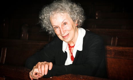 Canadian author Margaret Atwood at a Guardian Members event at the Emmanuel Centre in Westminster, September 2015.