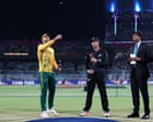 South Africa v New Zealand: T20 World Cup cricket semi-final – live