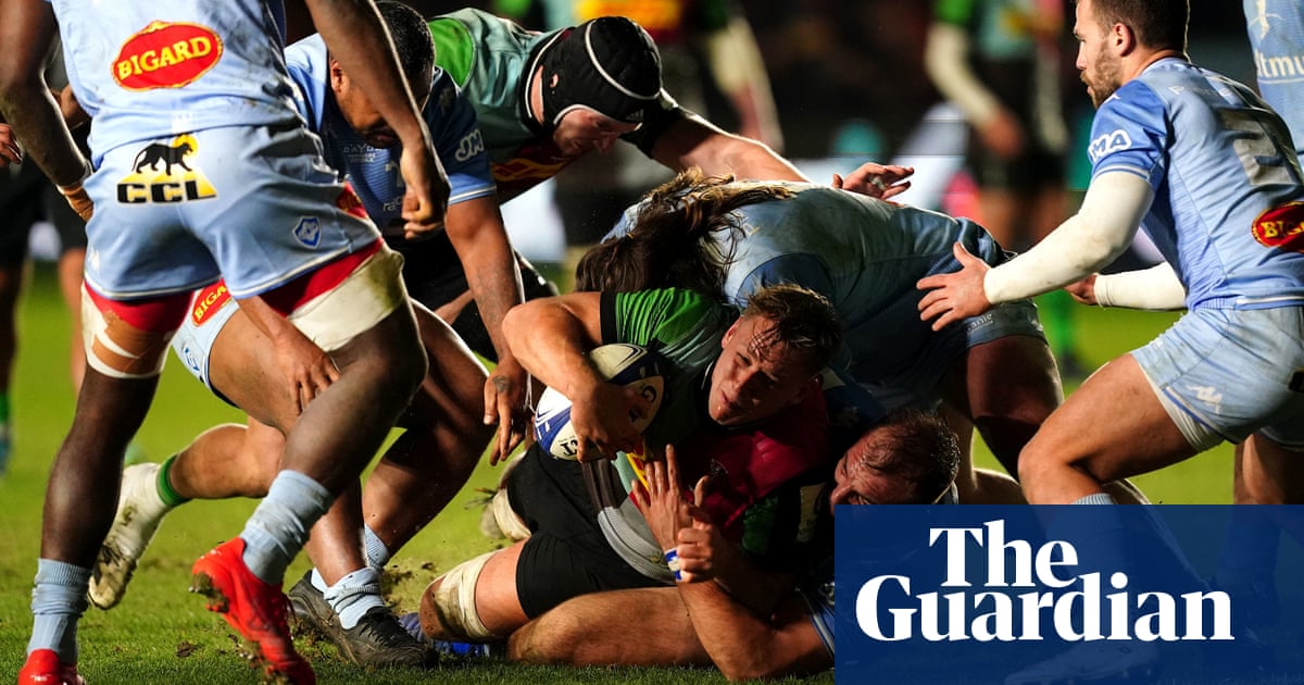 Alex Dombrandt’s late heroics earn Harlequins thrilling win over Castres