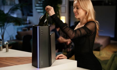 The Matrix Juno will cool your beer, wine or any other liquid within minutes.