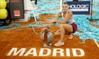 Alcaraz and Sabalenka shine but women players feel overshadowed in Madrid