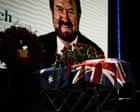 Australia news live: Derryn Hinch mourned at state funeral; Mark Dreyfus tells antisemitism inquiry of ‘deeply wounding’ attack