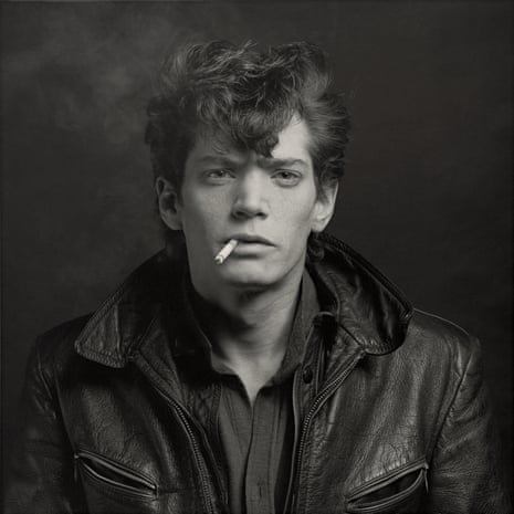 ‘I want to see the devil in us all’ … a 1980 self-portrait. All photographs: courtesy of the Robert Mapplethorpe Foundation