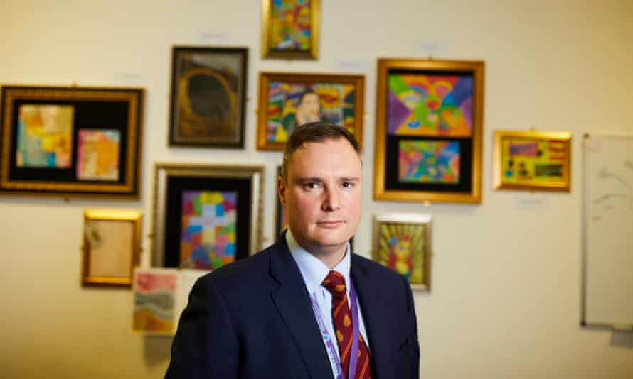 Glyn Potts, headteacher at Newman Roman Catholic college in Oldham.