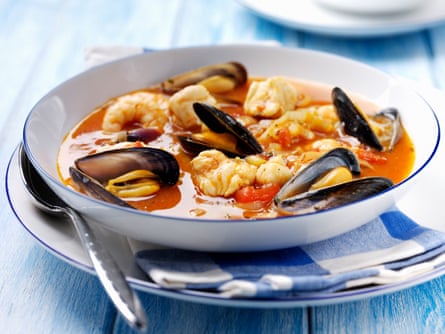 Mussel bouillabaisse