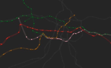 The Tube in 3D. Brazilian web developer Bruno Imbrizi has used publicly available data from TfL to create this 3D visualisation of the Tube system, with each dot representing a station. View the interactive version here.