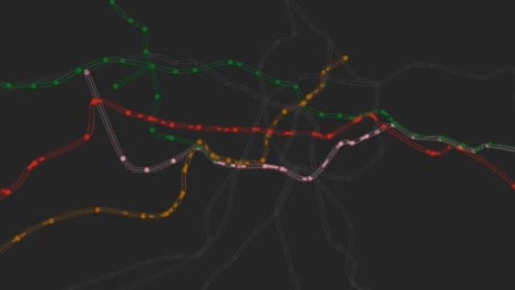 Bruno Imbrizi’s real-time 3D tube map