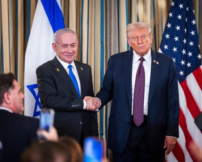 Trump’s strong-arming of Netanyahu led to a deal. He must sustain that pressure | Mohamad Bazzi