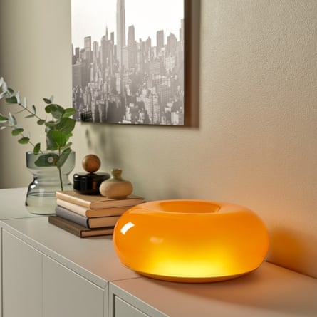 VARMBLIXT Orange LED Table/Wall Lamp, £55, by Sabine Marcelis Design
