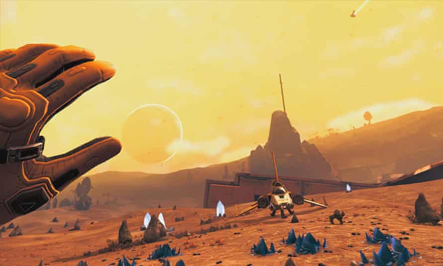 No Man’s Sky Beyond in VR … a wondrous feeling of extraterrestrial presence.