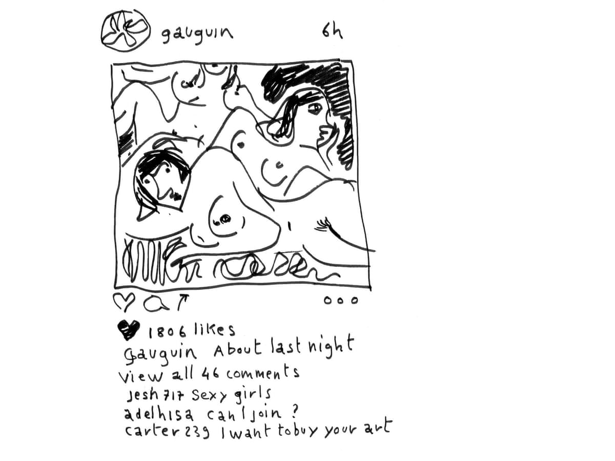 It's a #masterpiece! What if Gauguin and Monet had been on ...