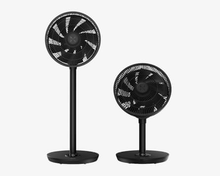 Έξυπνος ανεμιστήρας Duux Whisper Flex 2, Τηλεχειριστήριο, Alexa & Smart App, 30 ταχύτητες ψύξης, ρυθμιζόμενο από γραφείο σε ανεμιστήρα, πάνω-κάτω, ταλάντωση αριστερά-δεξιά, ισχυρό και αθόρυβο, νυχτερινή λειτουργία, μαύρο