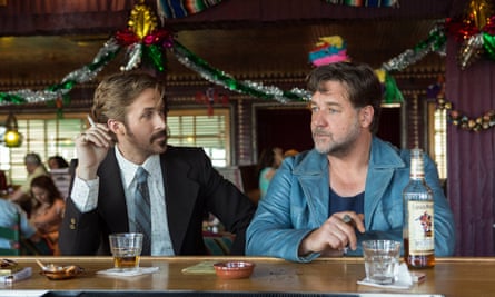 Ryan Gosling and Russell Crowe in The Nice Guys.