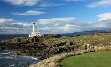 View of the Trump Turnberry resort after the re-design.