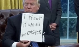 The @TrumpDraws Twitter account might possibly be the best of the Trump age.