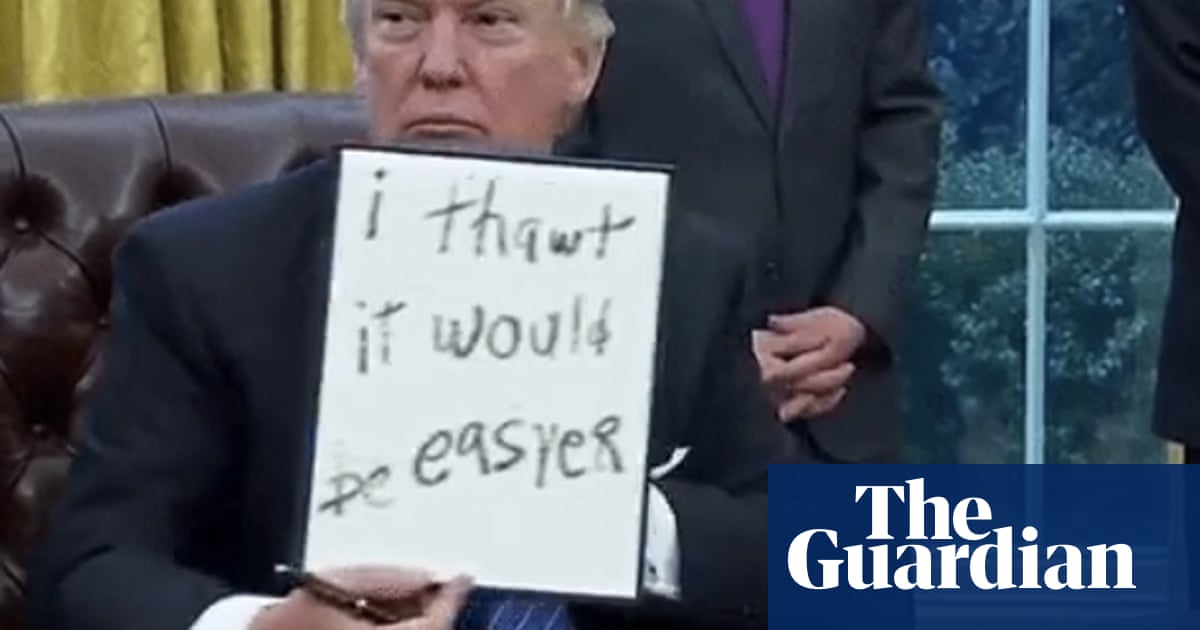 'Spicer facts' and weird handshakes 100 days of Trump in memes