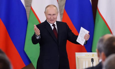 Vladimir Putin in Sochi on Friday