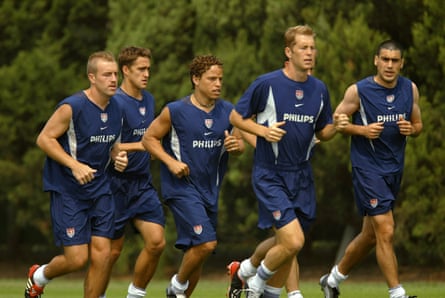 Claudio Reyna and Gregg Berhalter