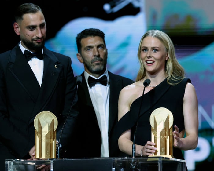 Ballon d’Or 2025: Wiegman and Hampton win prizes, main player awards to come – live