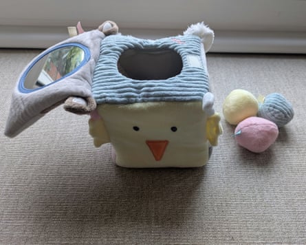 Jojo Maman Bebe Farm Plush Activity Cube