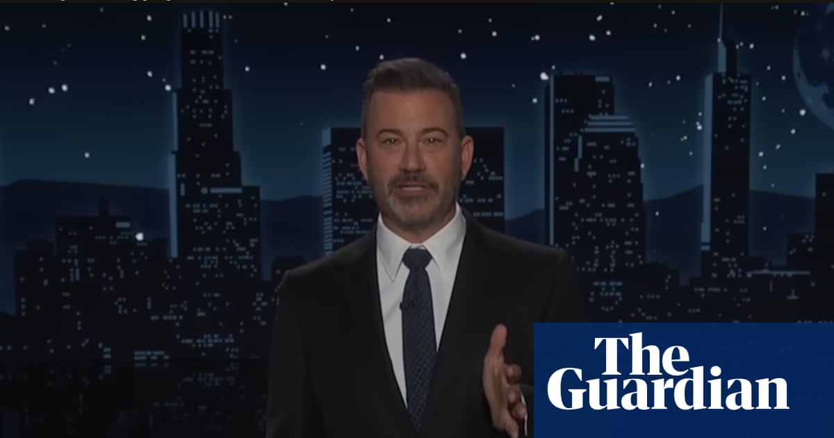 Jimmy Kimmel: El círculo íntimo de Trump sabe lo peligrosa que puede ser la desinformación incesante de Fox News | Resumen de los programas nocturnos Jimmy Kimmel: El círculo íntimo de Trump sabe lo peligrosa que puede ser la desinformación incesante de Fox News | Resumen de los programas nocturnos