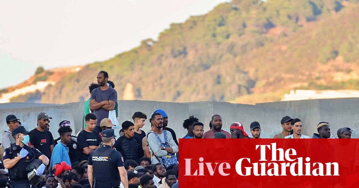 Ceuta residents ‘sad, helpless, anxious’ as up to 5,000 migrants remain in the city, president says – Europe live